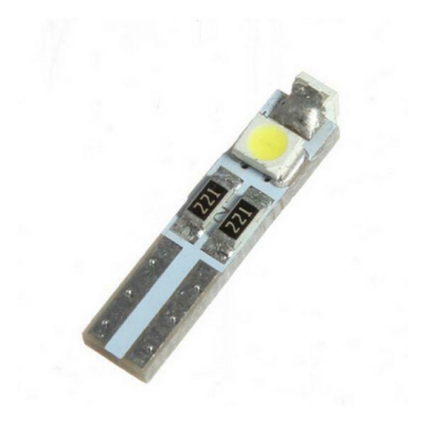 10x T5 Wedge SMD LED 3x1210 Bulb Interior Fit Speedometer Instrument Light