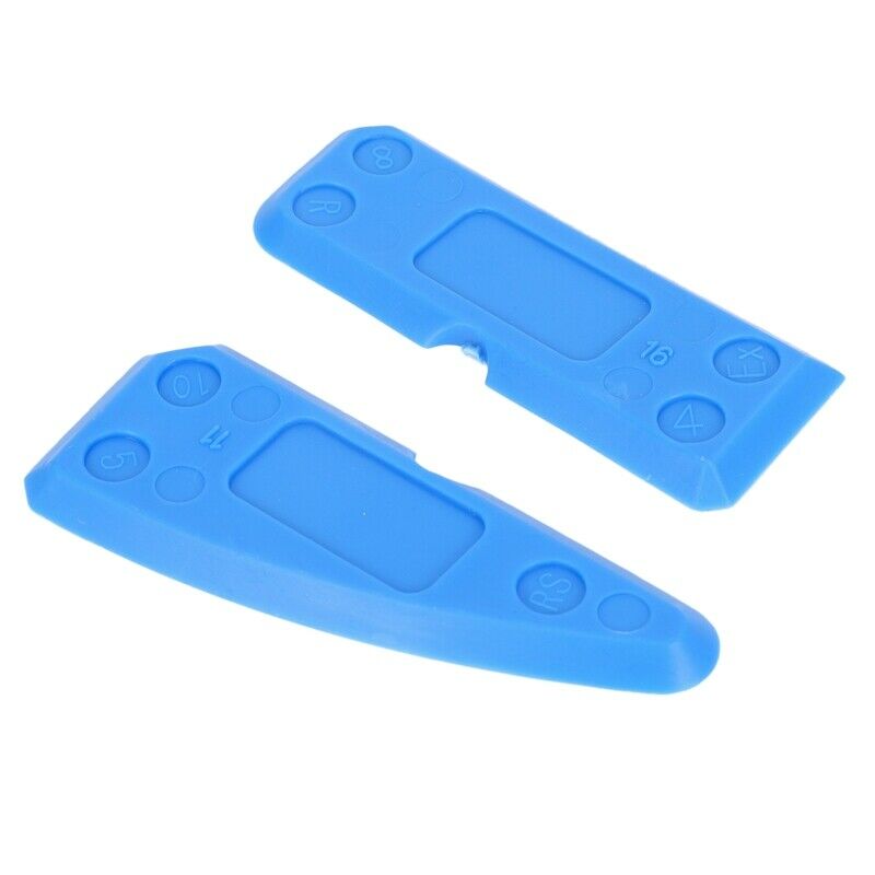 Caulking Tool Kit 4pcs Grout Remover Silicone Sealer Scraper blue B8E7E7