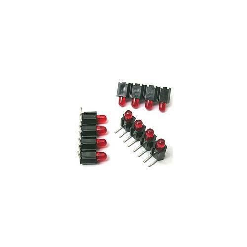 [50pcs] Z3400R LED 3mm Red Bar 4 Pcs THT