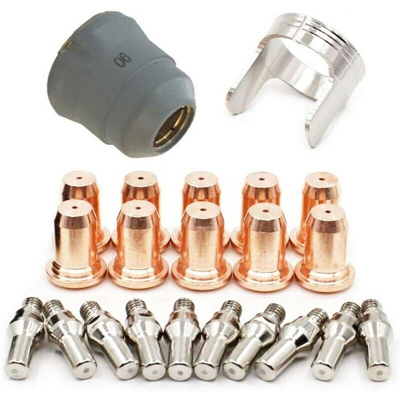 22 Pieces IPT-60 PT-60 IPT-40 PT40 Plasma Cutting Torch Electrode Protective CV9