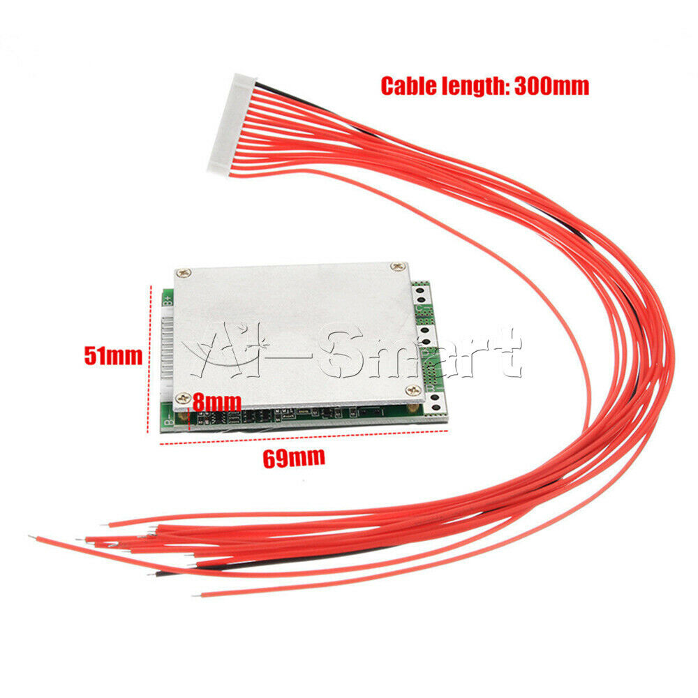 10S 16A 36V / 13S 35A 48V Lithium Battery Balance Integrated Circuit Board