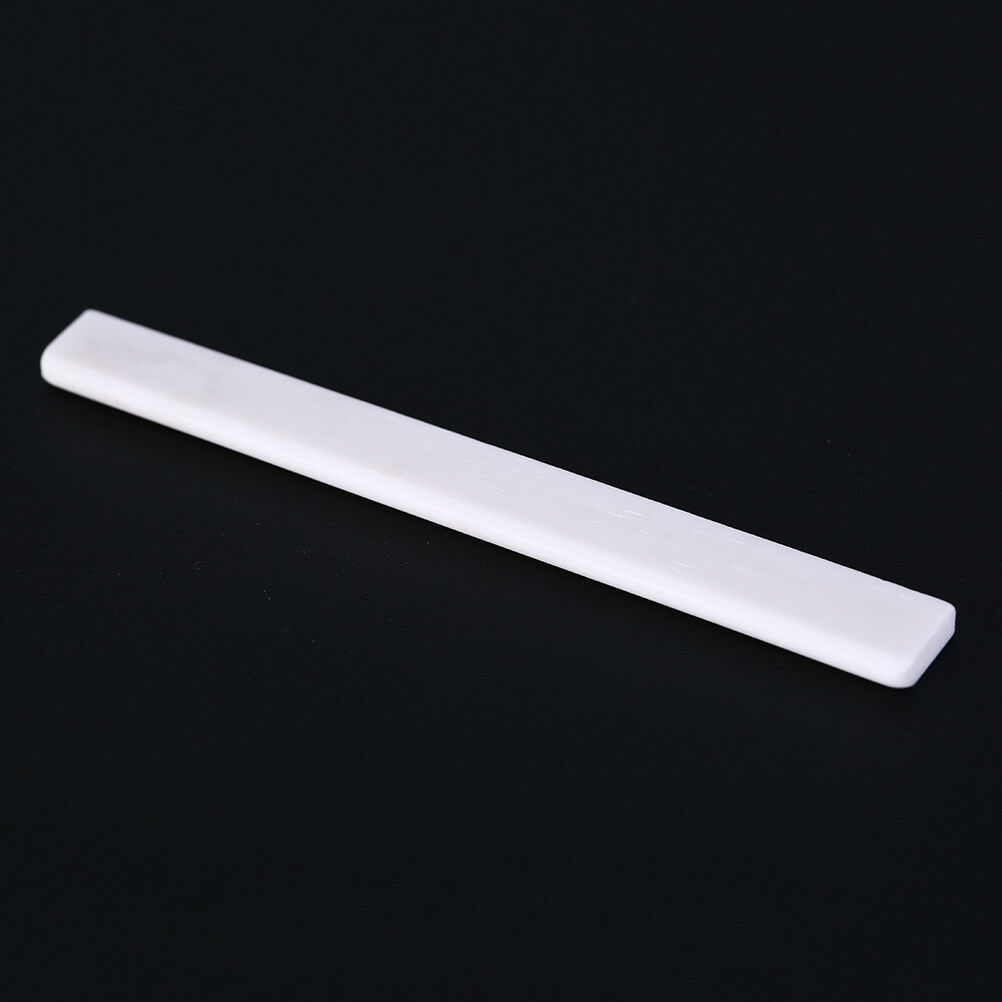 White Guitar Parts  String Classical Guitar Bone Bridge Saddle And Nut Se.l8