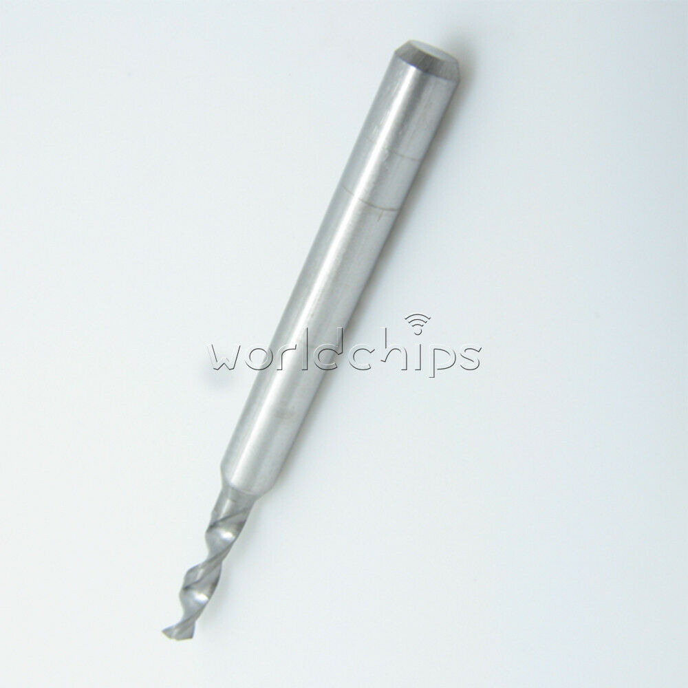 Mini Micro PCB Engraving Drill Tool Bit 1.0mm Cutting Edge Carbide Steel CNC