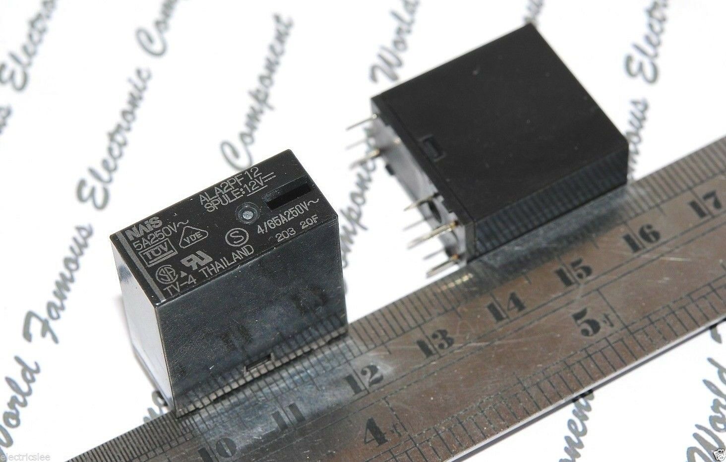 1pcs -  NAIS ALA2PF12 12V Relay - 5A 250V 4/65A250V~