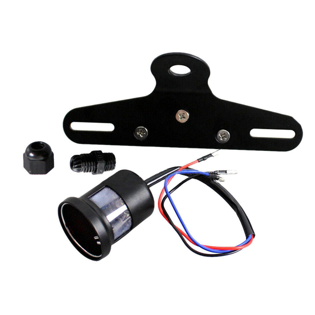 Tail Light Brake Stop LED License Plate Holder For