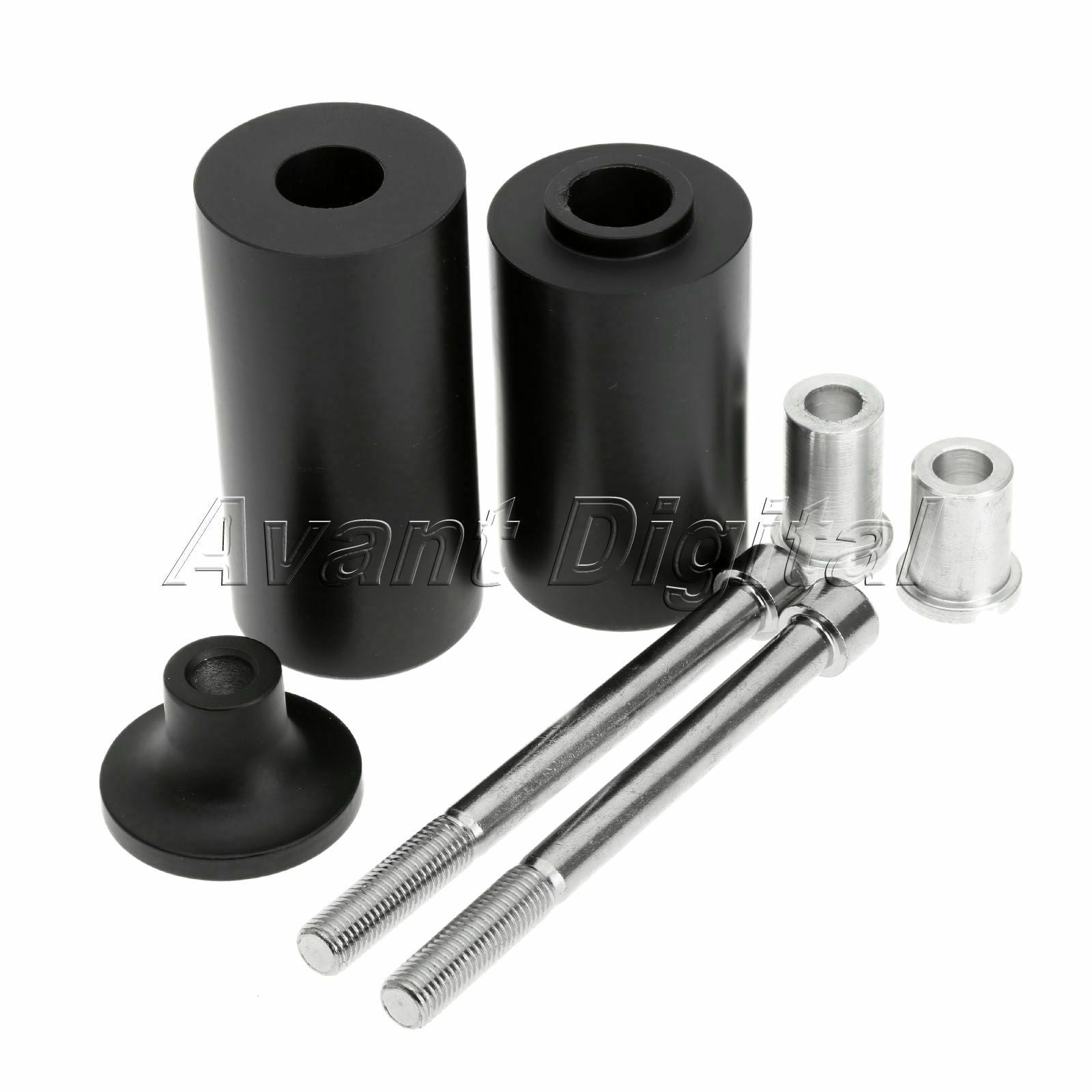 Motorcycle Black Frame Sliders Crash Protector For Kawasaki ZX6R ZX6RR 03 04 02