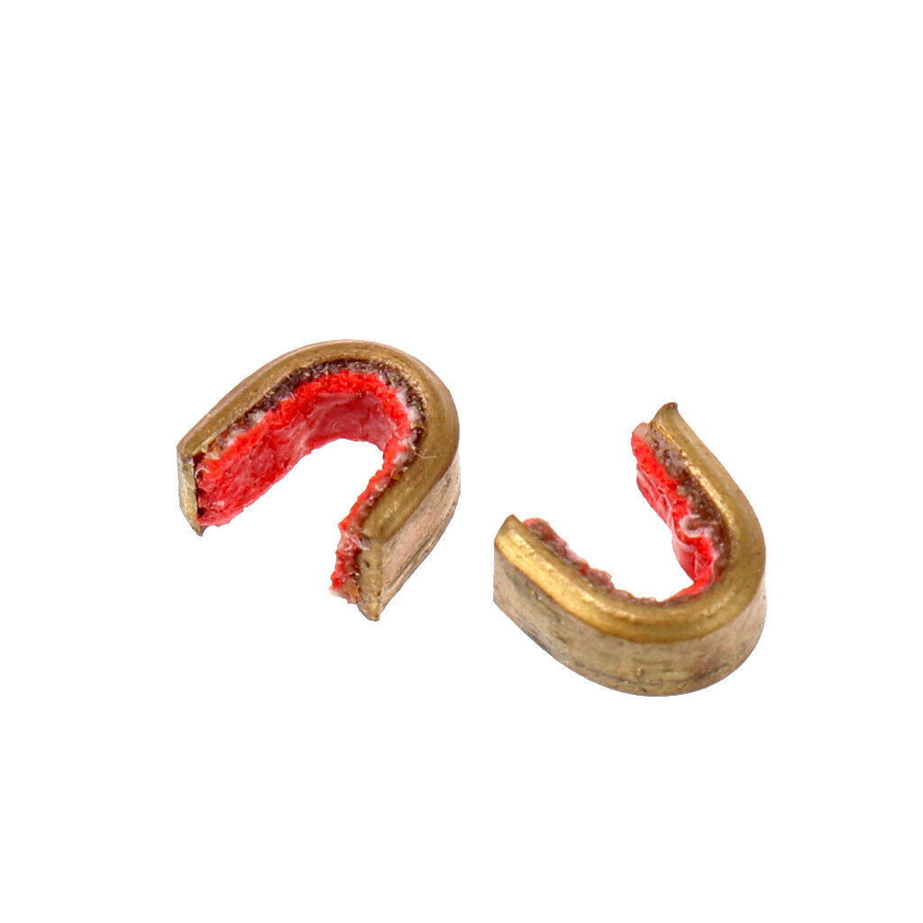 5pcs Archery Bow String Nocking Points Strings Nock Set Brass Buckle Clip for