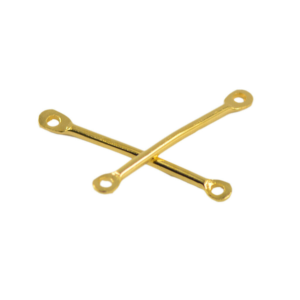200 Pieces Wholesale Straight Bar Connectors Jewelry Findings Accessories