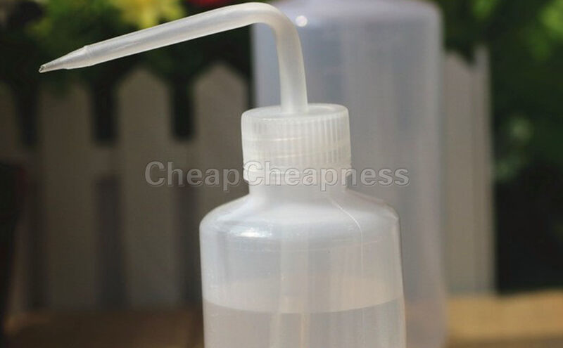16 OZ Squeeze Bottle 500ML White Plastic Squeeze Washing Bottle TattooB.DD