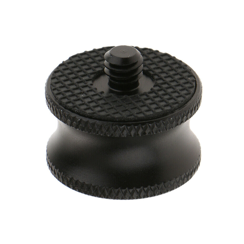 1/4 "male thread to 3/8" female adapter converter for tripod cam black