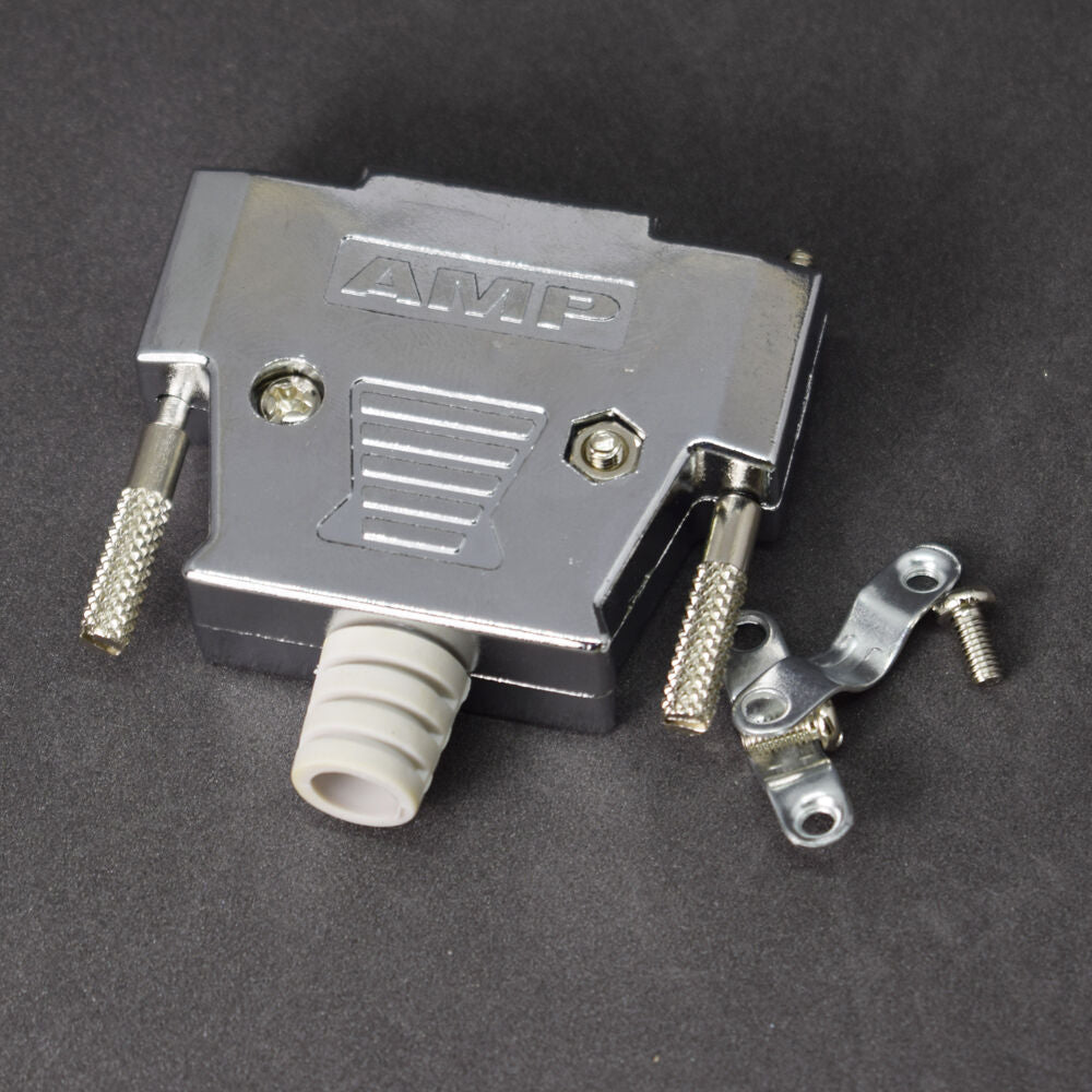 4pcs Metal Plated D-Sub DB-25 25pin 2-Rows Cover Shell/Hood Housing Screws