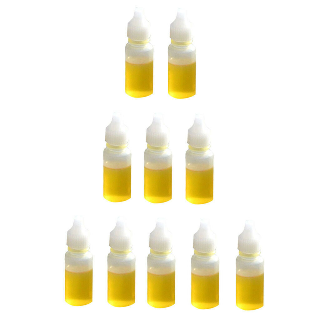 10pcs 10ml Skateboard Bicycle Roller Skate Wheel Bearing Lubricant