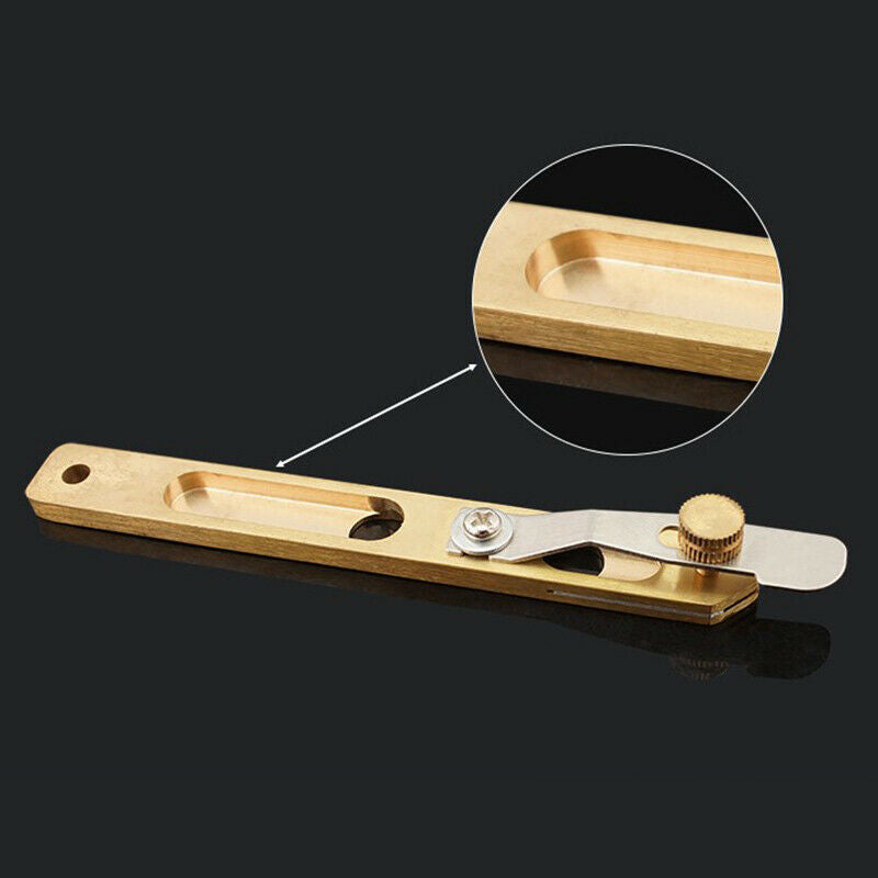 1pc Hand DIY Draw Gauge Professional Patchwork Fabric Leather Craft CutBDAU