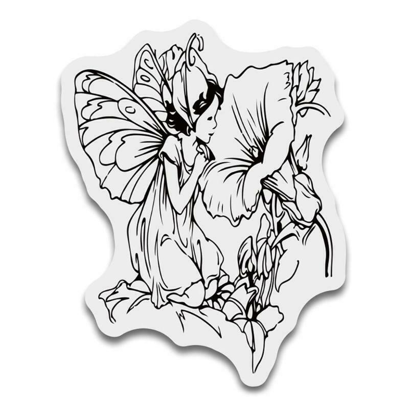 Morning Glory Fairy Border Die-Cut Border Cutting Stencils for DIY Scrapbooking