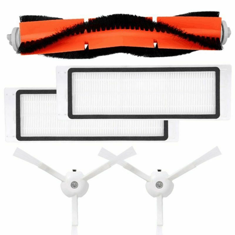 Accessories For  MI Robot Vacuum 5Pcs Main Brush 5Pcs Filters 5Pcs Side BrusheZ3