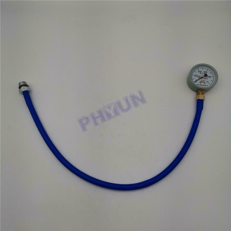 Car Three-way Catalyst Pressure Tester Check Exhaust Presure Guage if Blocked