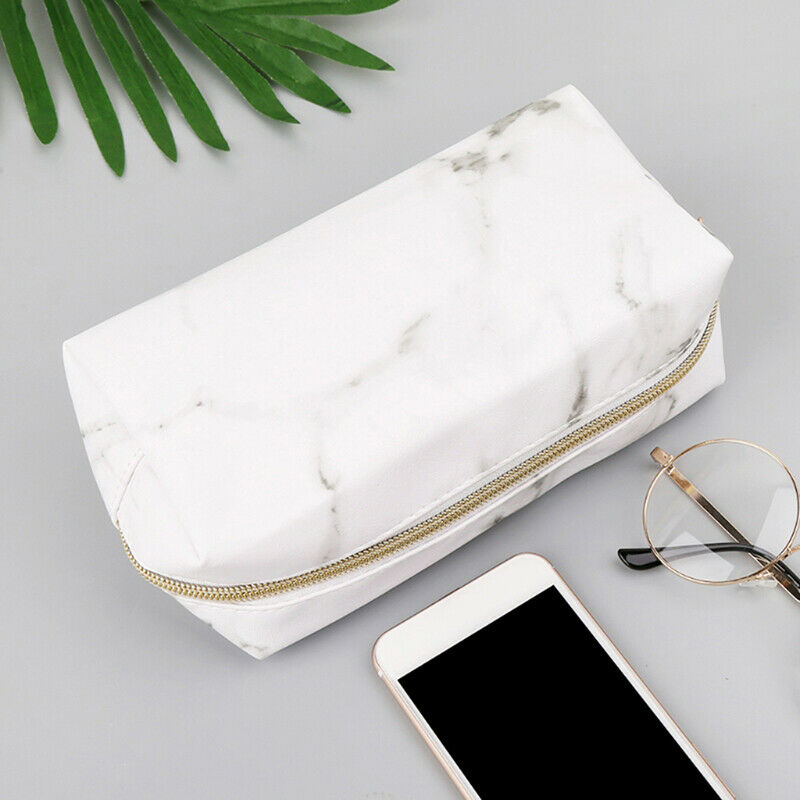 Large Cute Pencil Case Pen Box Zipper Bags Makeup Storage Supplie_DD