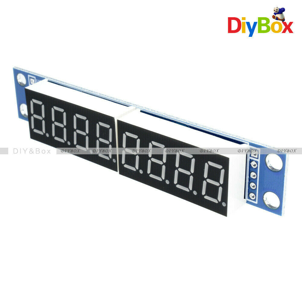 For Arduino MAX7219 LED Dot Matrix 8-Digit Digital Tube Display Control NEW D