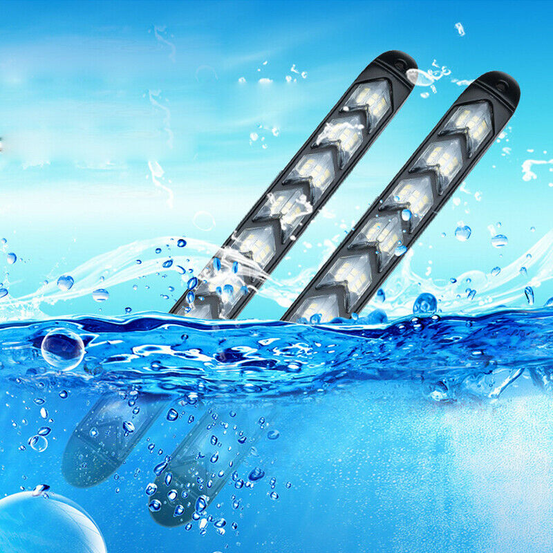 Car Daytime Lamp LED Flowing Light Strip DRL Turn Signal White&Amber Fit for BMW