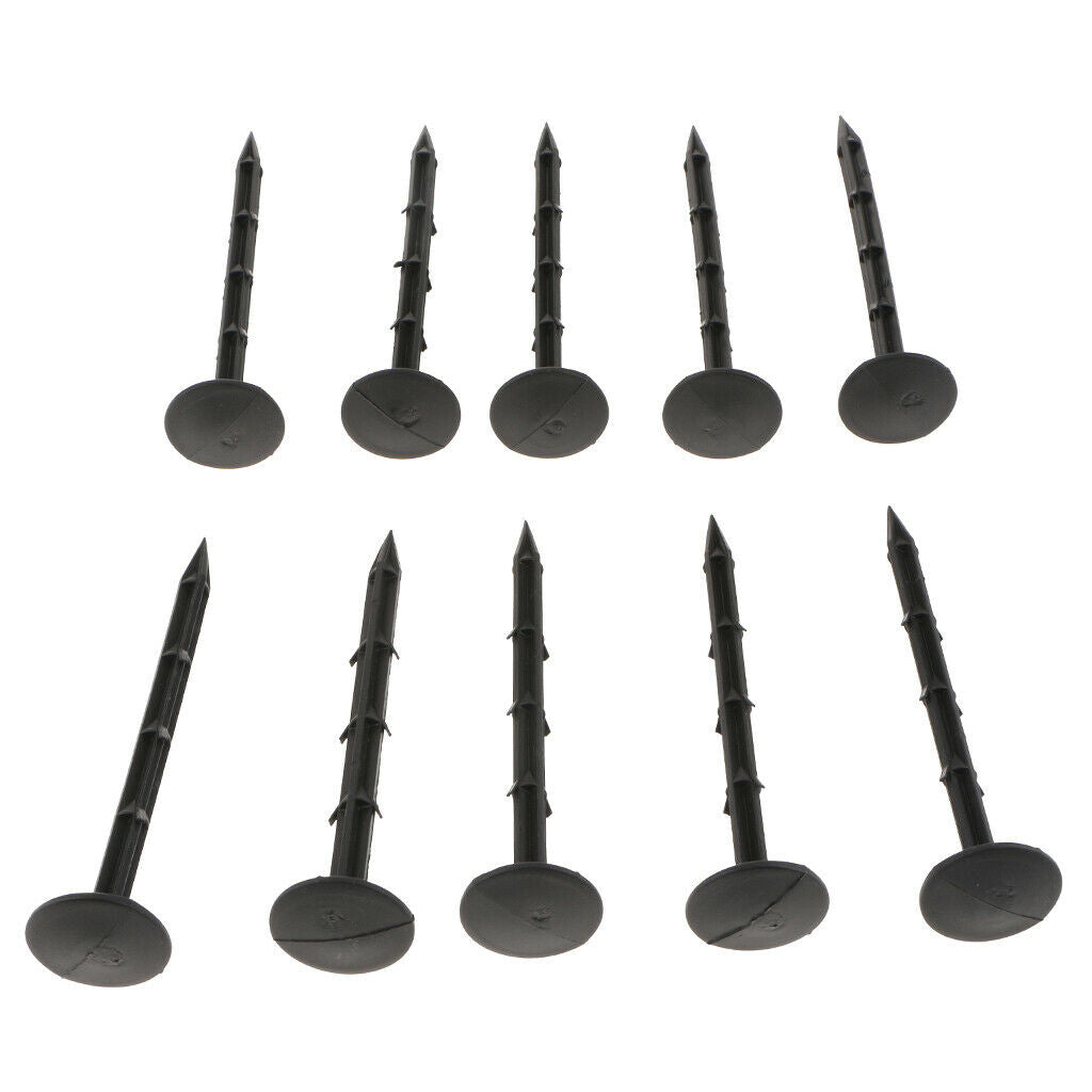 10pcs Fabric Ground Cover Fixing Tent Pegs Garden Membrane Landscape Pegs
