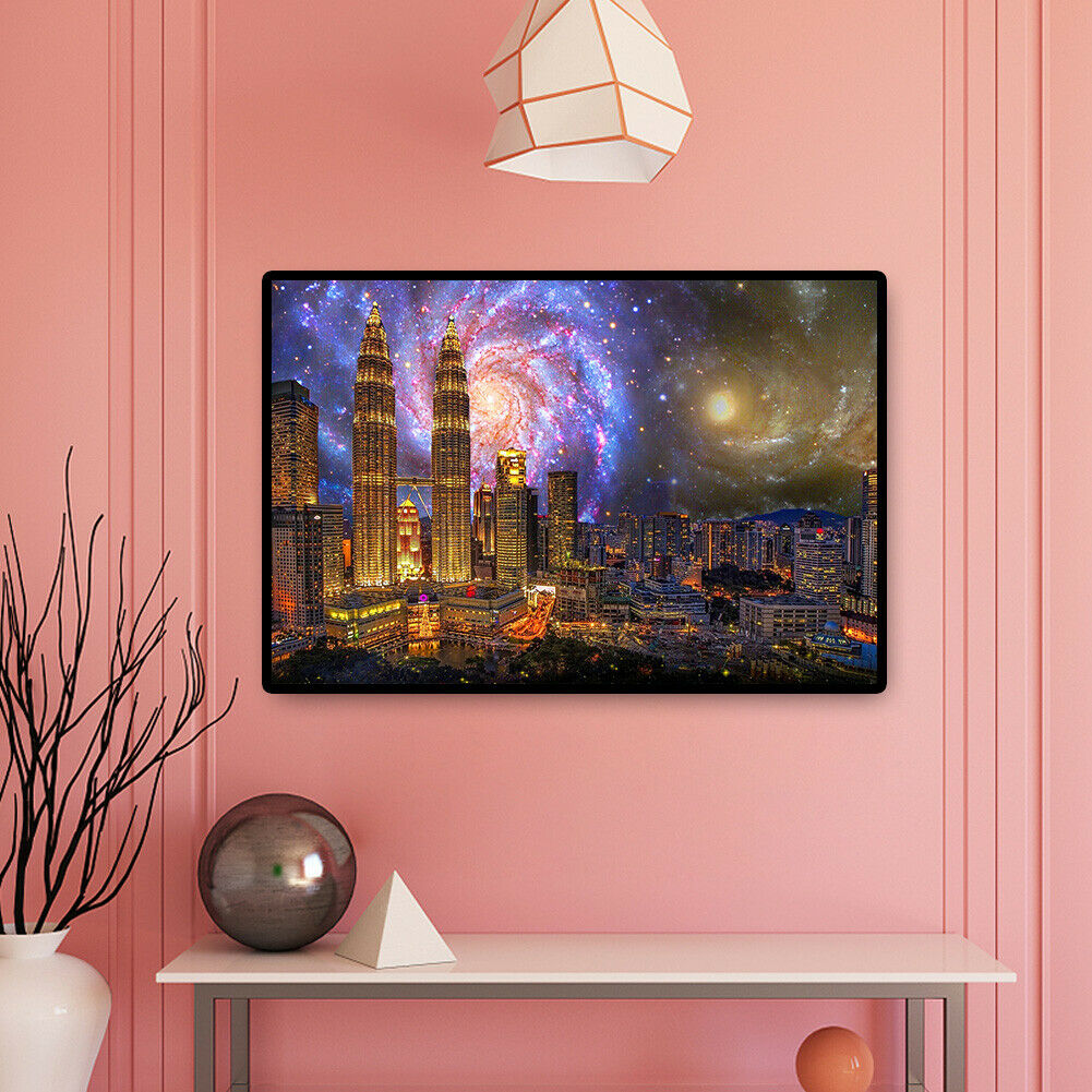 DIY Magic City Paper Puzzles 1000pcs for Adults Kids Jigsaw Picture Toys @