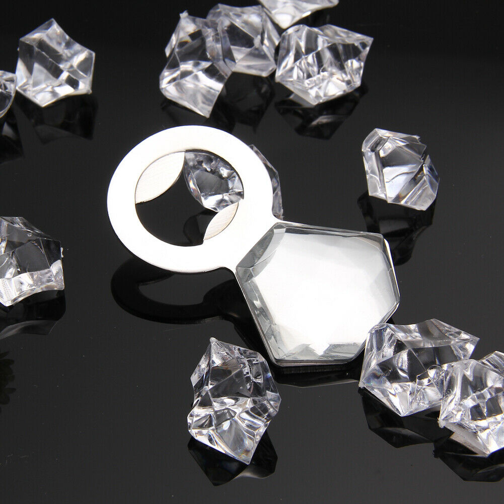 Creative Crystal Diamond Metal Wine Bottle Opener Wedding Promotion Gift  @