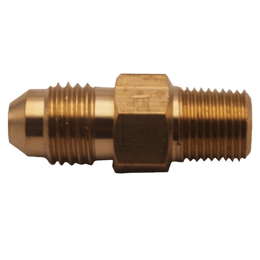 Brass Fitting Oil Gas Adapter Male AN4 -4 4AN to NPT Adaptor For Most Fluid