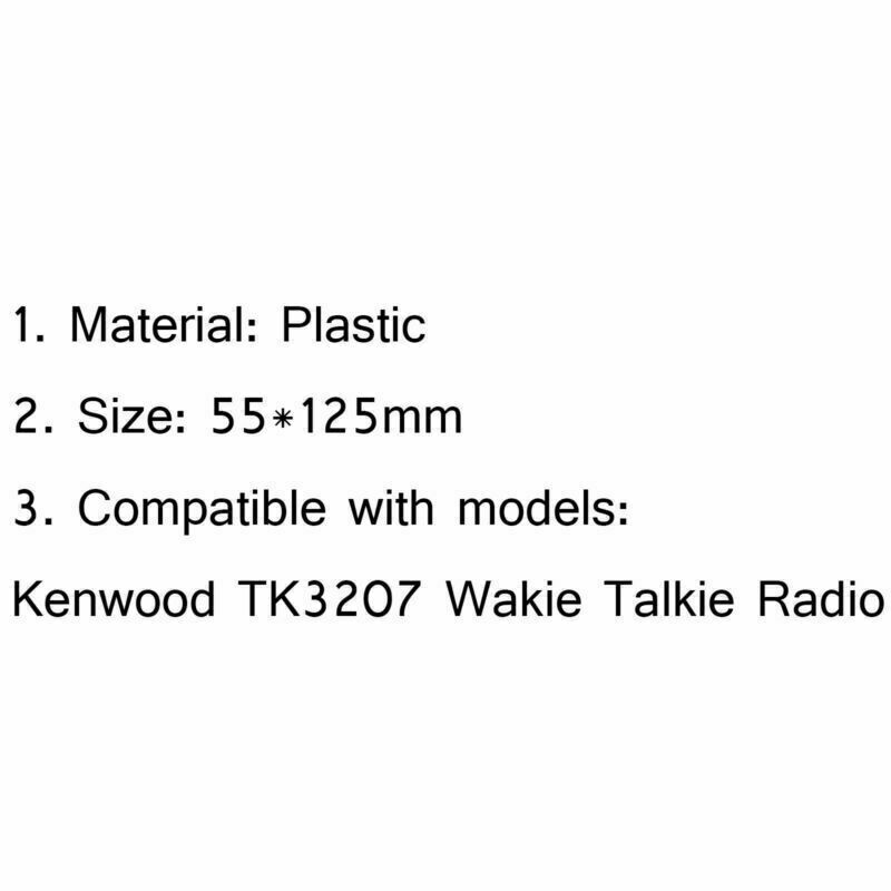 5x Front Outer Case Housing Cover Shell For Kenwood TK3207 Wakie Talkie Radio CA