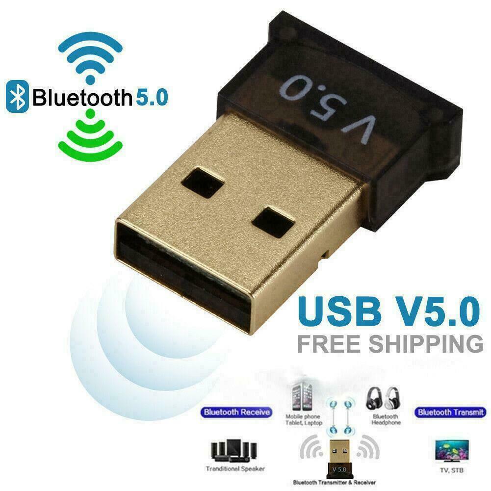 1pc Wireless USB Bluetooth-compatible Receiver Audio Adapter For PC new
