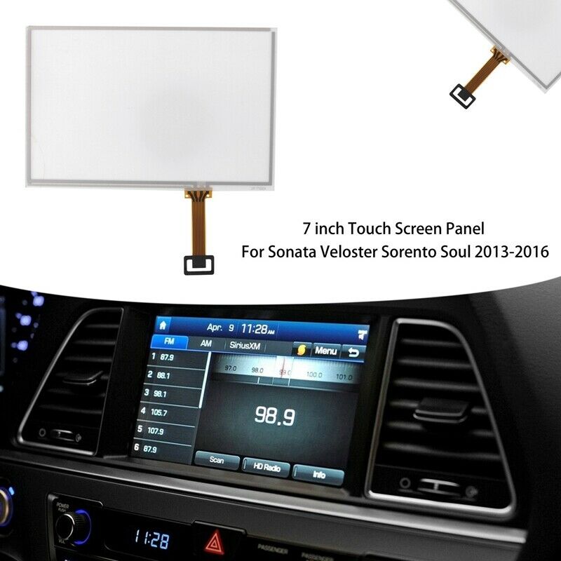 7 Inch Press Screen Panel Glass Digitizer for Hyundai Sonata Veloster Kia SoI6X5