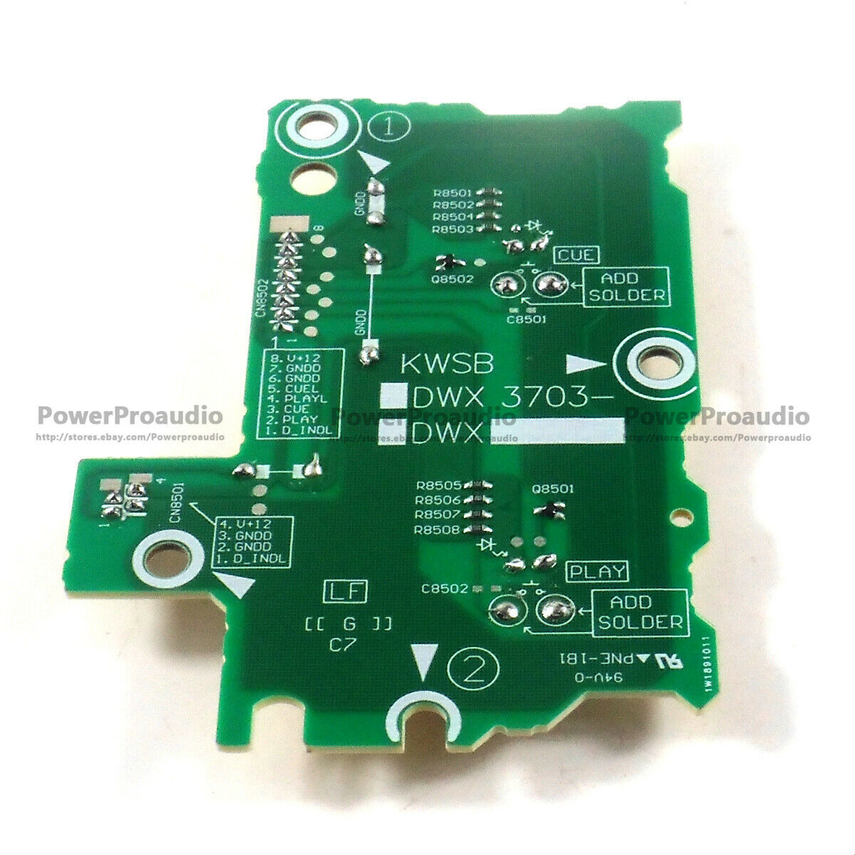 2 x DWX3703 Play Cue PCB Control KSWB Assy for Pioneer CDJ-2000NXS2 CDJ-TOUR1