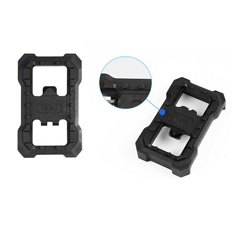 1pair Bike Bicycle Lock Pedal Plate Adapter Converter Clipless Pedal Plate