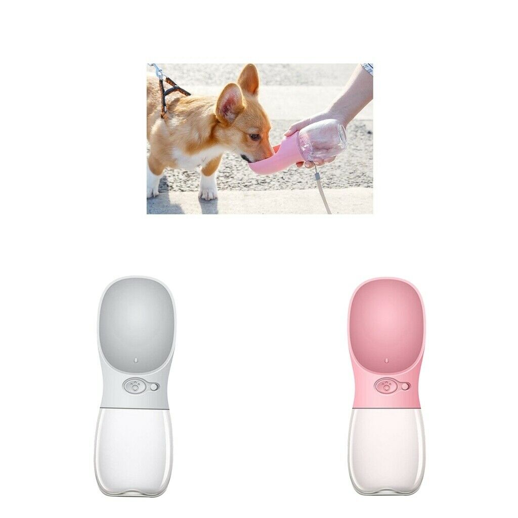 2Pieces Pet Water Cups Dog Water Dispenser Travel Water Bottle for Cat Dogs