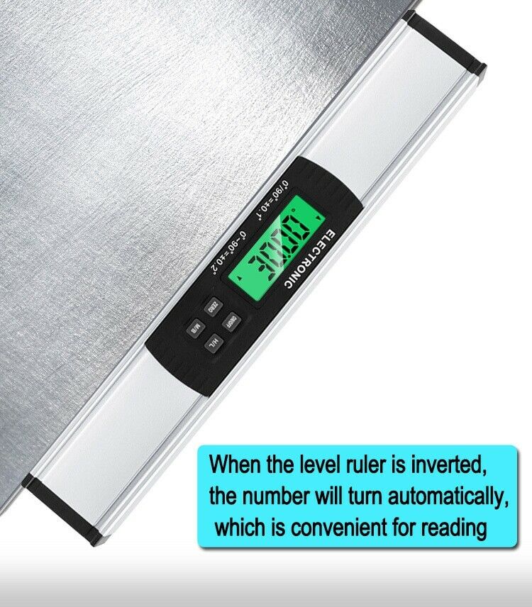 2X(IP54 Electronic Spirit Level Digital Display Spirit Level Spirit Level IV8J2)