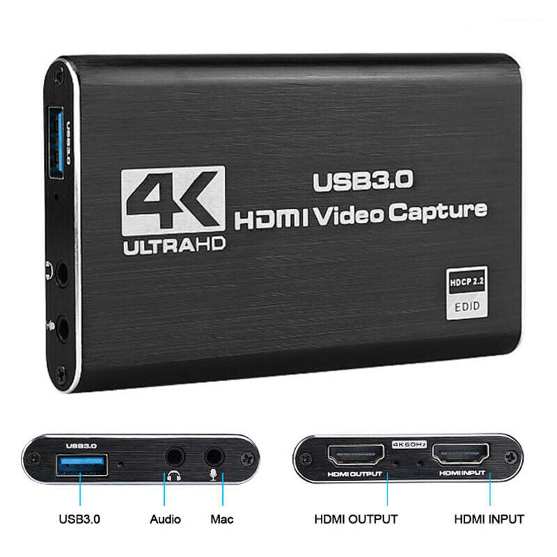 for Live Broadcast Video Record HD HDMI Game Capture Card 1080P Video Recorder