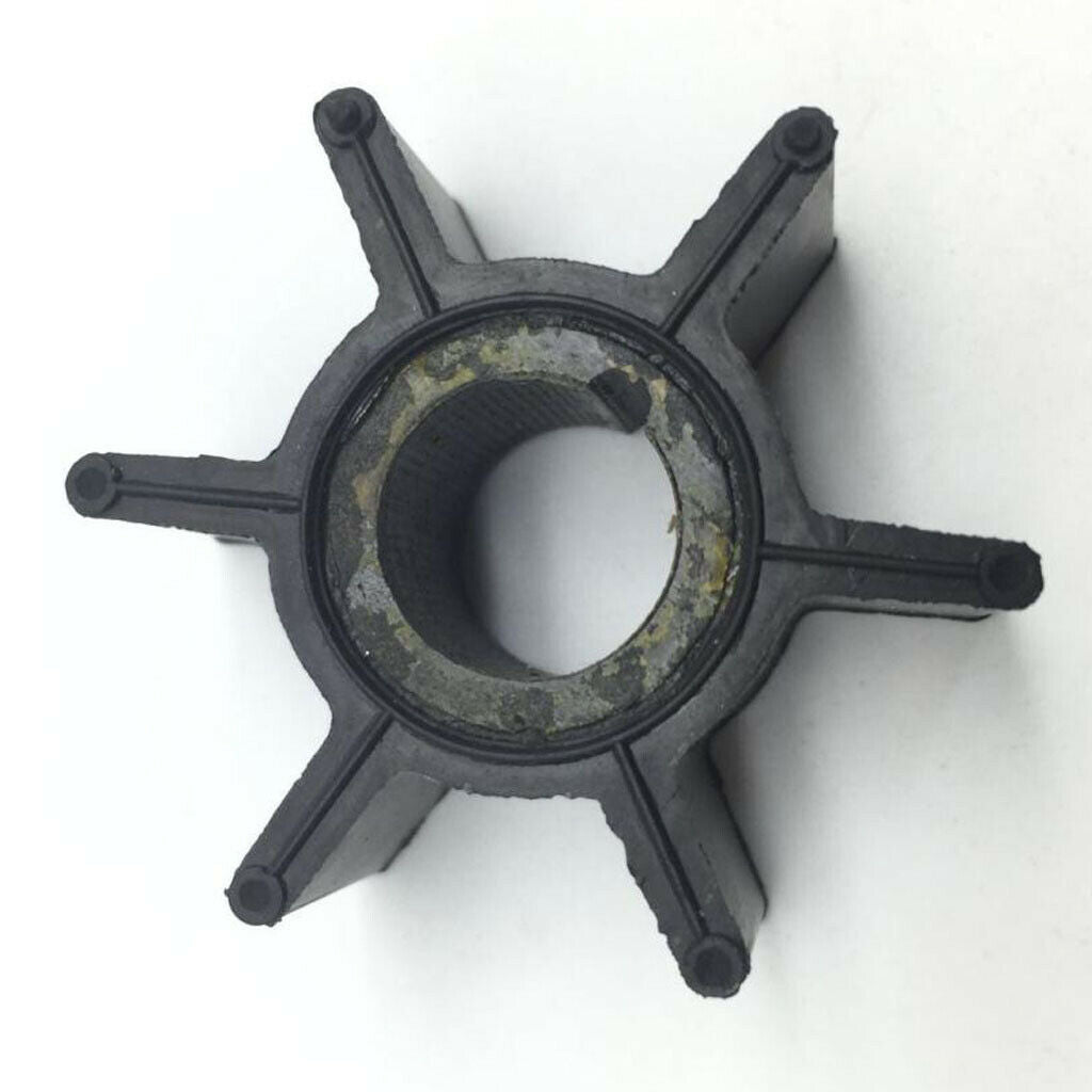 2 Pieces Water Pump Impeller 3B2 65021 1 for Tohatsu / 9.8  8  6  Black