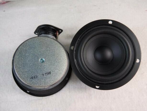 2pcs 3"inch 4Ω 15W Middle Woofer Speaker 4ohms Loudspeaker HiFi Audio Parts