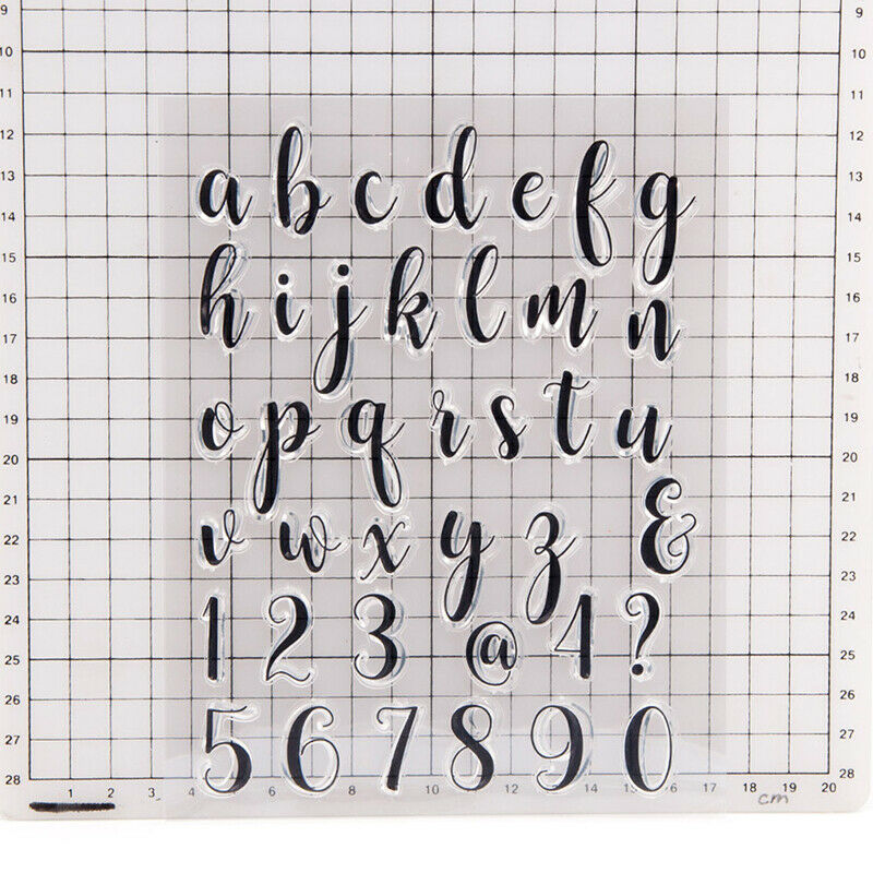 Cake Decora Tools Alphabet Fondant Cake Cookie Stamp Mold Letters Biscuit.l8