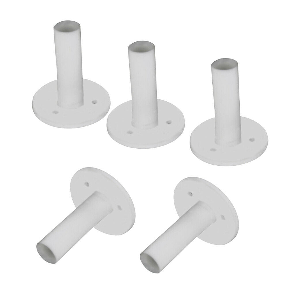 5 Pack Unbreakable Golf Tee Holder Range 57mm Tees Driving Range Practice