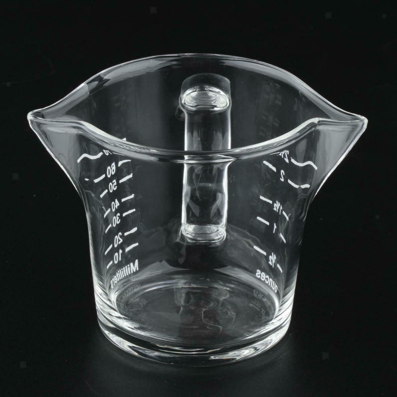 Multifunctional Coffee Glass Measuring Cup Ounce Cup Drink Shaker Coffee 6x6cm
