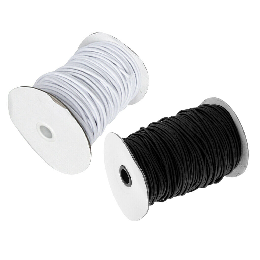 2 Pieces Elastic Bungee Rope Shock