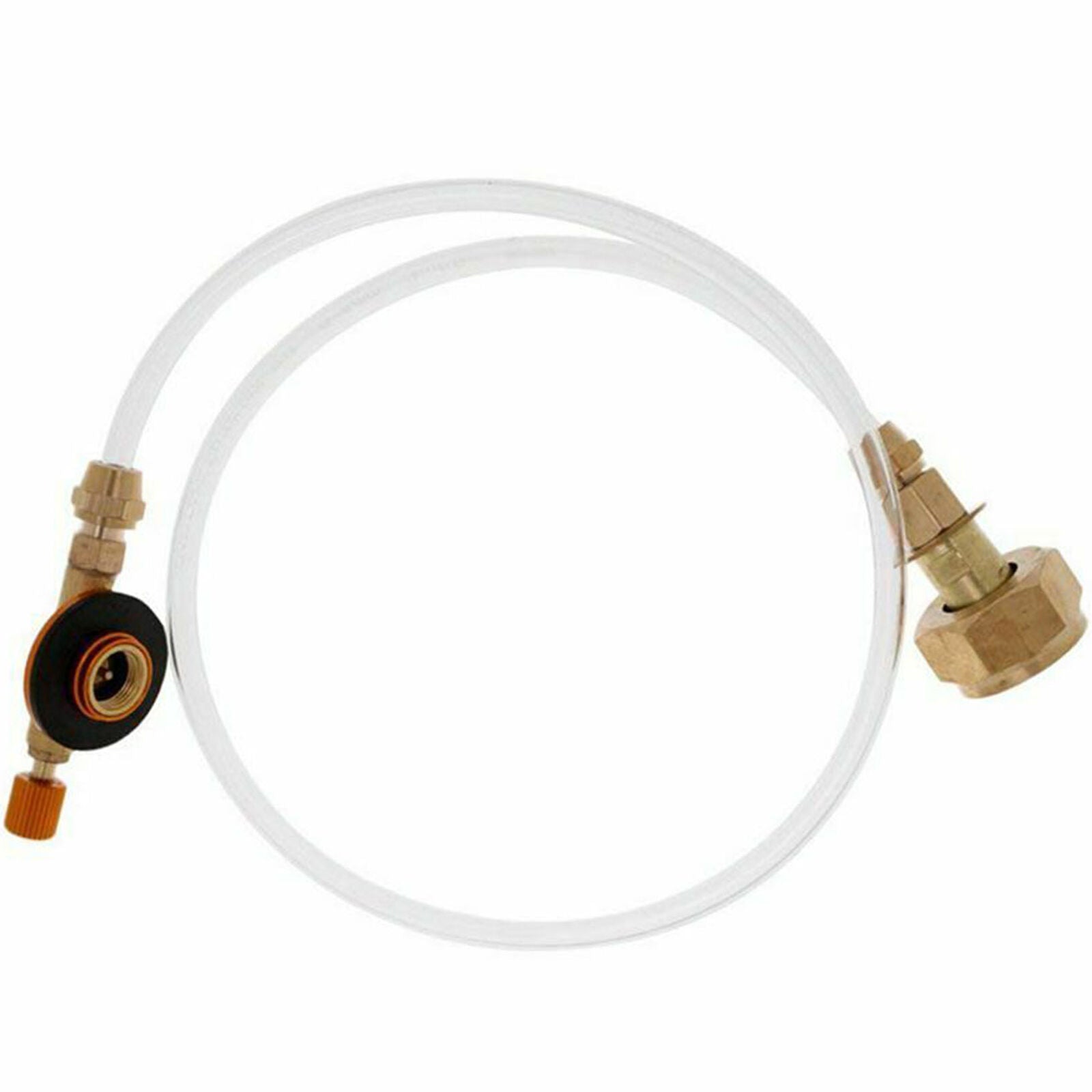 Propane refill adapter picnic camping stove gas hose double sided e F1L7