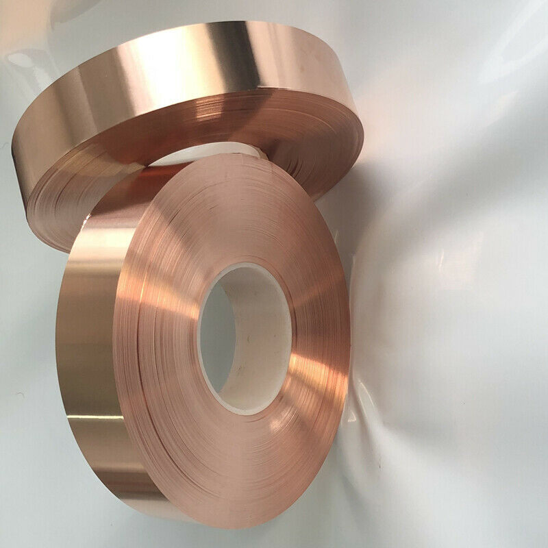 1pc 0.3mm x 40mm x 1000mm 99.9% Pure Copper T2 Cu Metal Sheet Foil Plate Strip