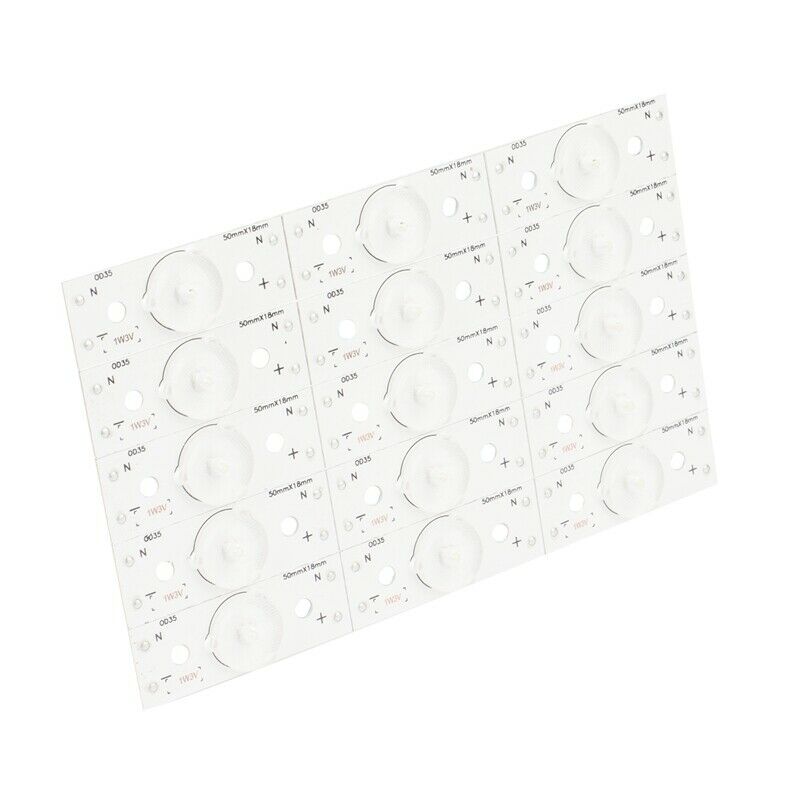 30Pcs 3V SMD Lamp Beads with Optical Lens Filter for 32-65 Inch LED TV Repair(Z4
