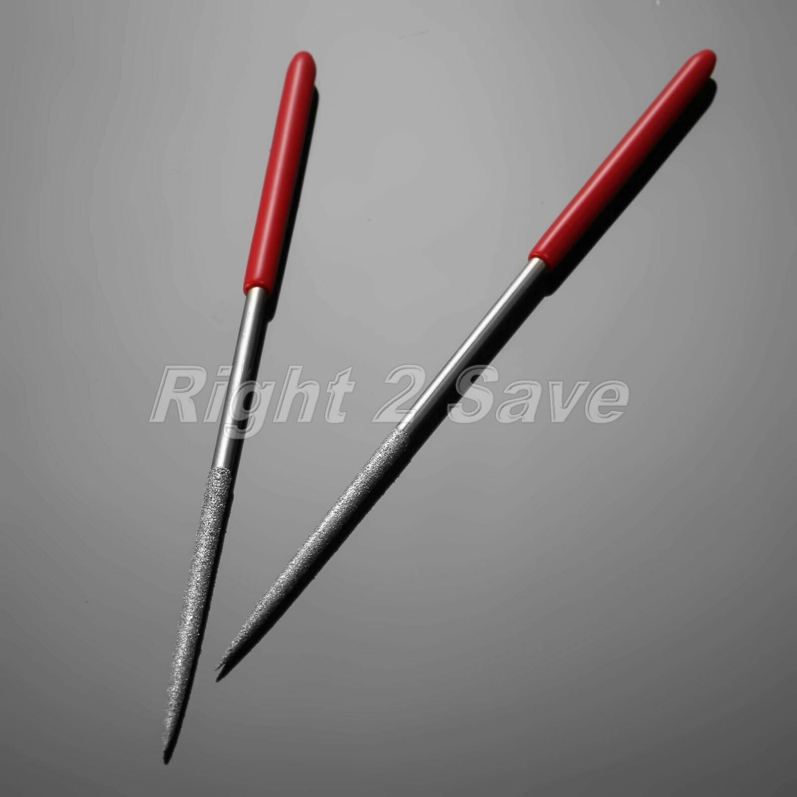 3mmx140mm Steel Round Needle File with Diamond Coating Kit DIY Handwork Tool