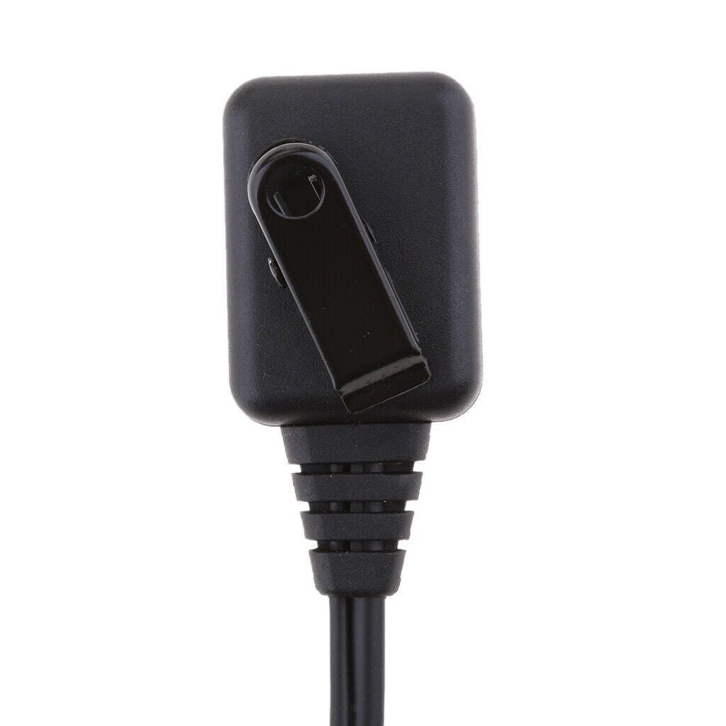 G-Shaped 2-Pin Headset PTT Mic Earpiece for Walkie Talkie Radio