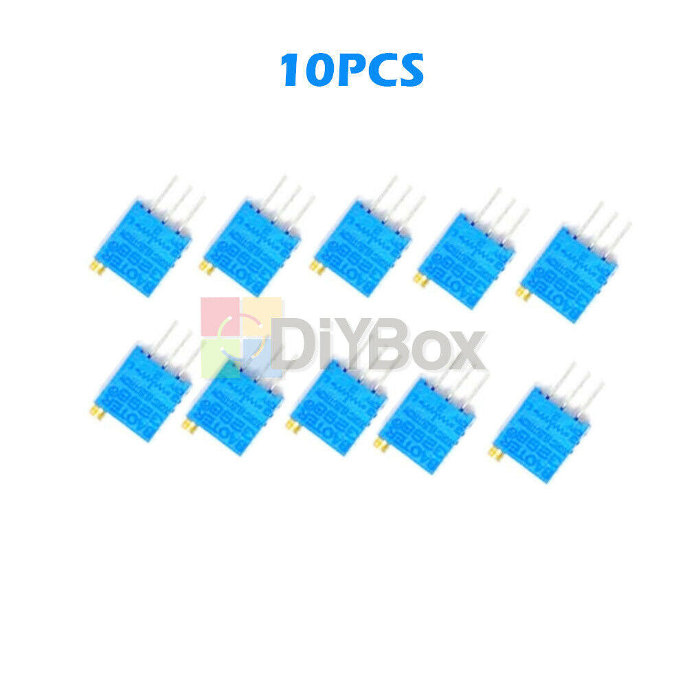 10Pcs NEW 3296W-102  3296 W 1K ohm Trim Pot Trimmer Potentiometer
