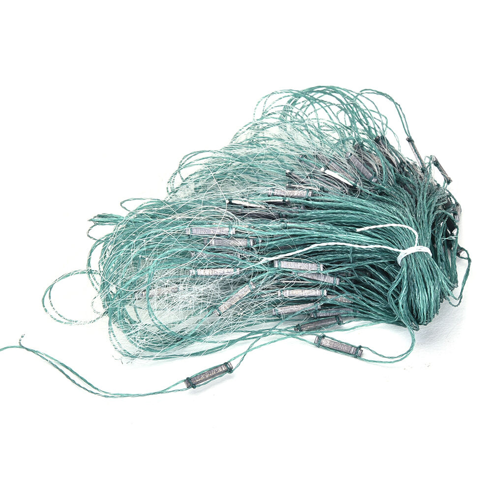 20m 3 Layers Monofilament Gill Fishing Net with Float Fish Trap Rede De Pesca Fx