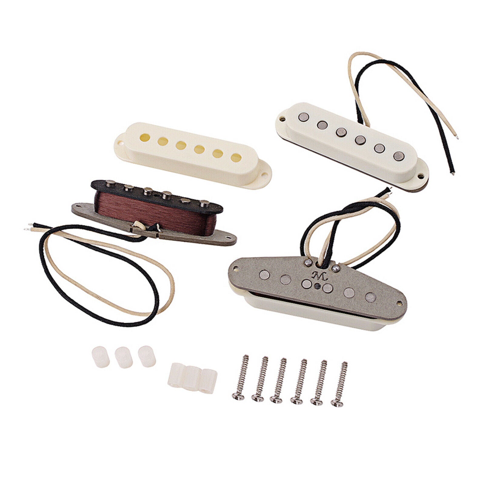 3Pcs Single Coil Pickup for Electric Guitar N/M/B Accessories High Output
