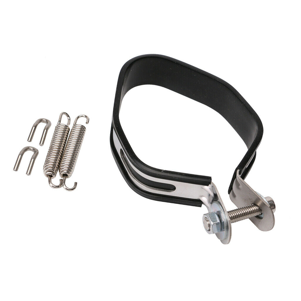 2X 3.3 "85mm Stainless Steel Bumper Band Exhaust Clamp Sleeve Coupling